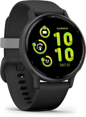 Garmin vivoactive 5 Sportuhr schwarz/schiefergrau