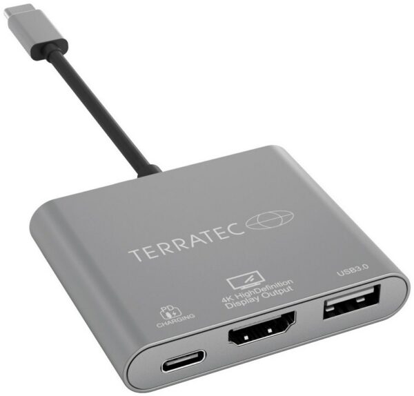 Terratec Connect C3 USB Type-C Adapter mit USB-C PD