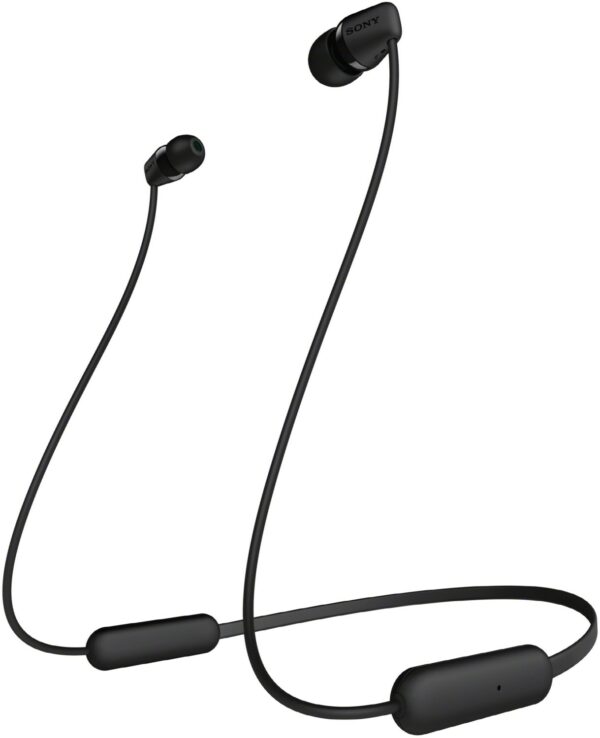 Sony WIC200B Bluetooth-Kopfhörer schwarz