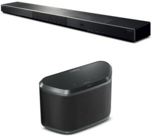 Yamaha Duett (YSP1600 + WX030) Soundbar + Multimedialautsprecher schwarz