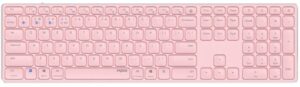 Rapoo E9800M (DE) Kabellose Tastatur pink