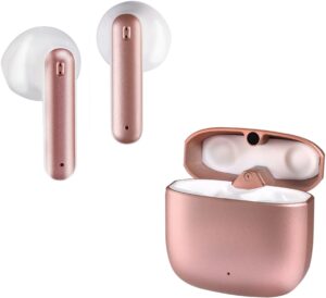 Vivanco Metal Pair True Wireless Kopfhörer rosegold metallic