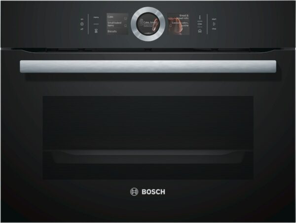 Bosch CSG656RB7 Elektro-Backofen mit Dampfgarer vulkan schwarz