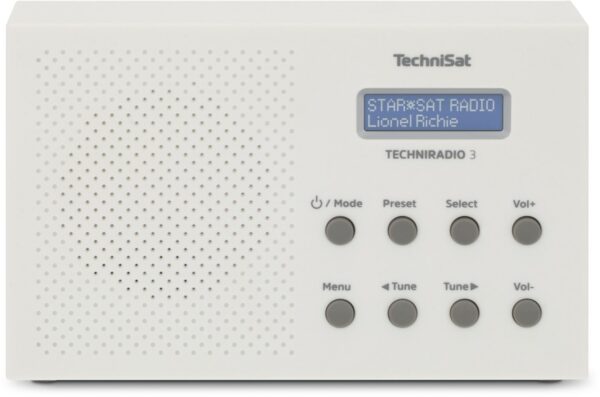 Technisat TechniRadio 3 Portables Radio weiß