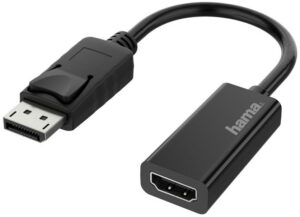 Hama DisplayPort auf HDMI Adapter schwarz