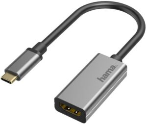 Hama Video-Adapter (USB Typ-C) grau