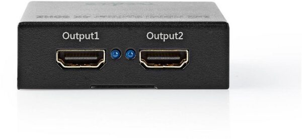 Nedis VSPL3472AT HDMI-Splitter 1x HDMI-Eingang>2x HDMI-Ausgang dunkelgrau