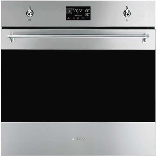 Smeg SO6302S3PX Elektro-Backofen mit Dampfgarer edelstahl/cleansteel