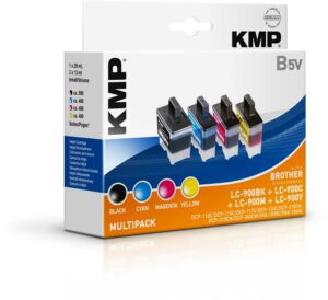 KMP B5V Multipack Tinten-Multipack 4-farbig