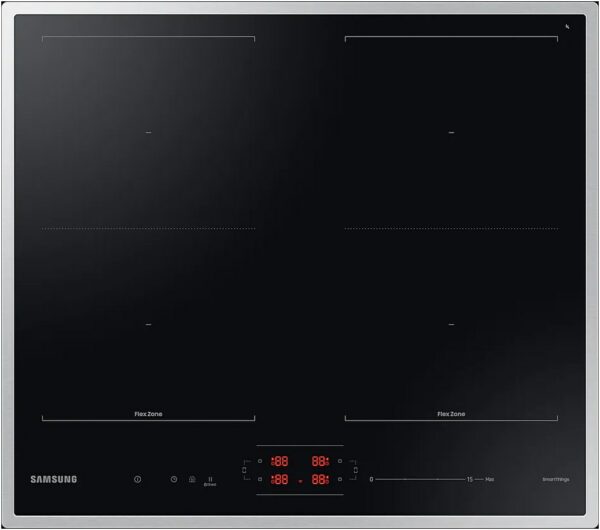 Samsung NZ64B5066HK Autark-Induktionskochfeld edelstahl