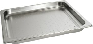 Miele DGGL 12 Garbehälter gelocht Herd/Backofen-Zubehör edelstahl