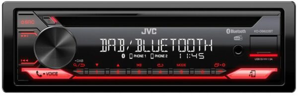 JVC KDDB622BT CD-Autoradio