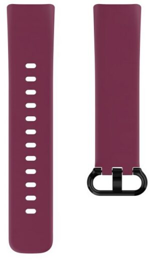 Hama Ersatzarmband für Fitbit Charge 5 bordaux rot