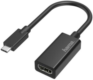 Hama Video-Adapter USB-C-Stecker>HDMI-Buchse schwarz