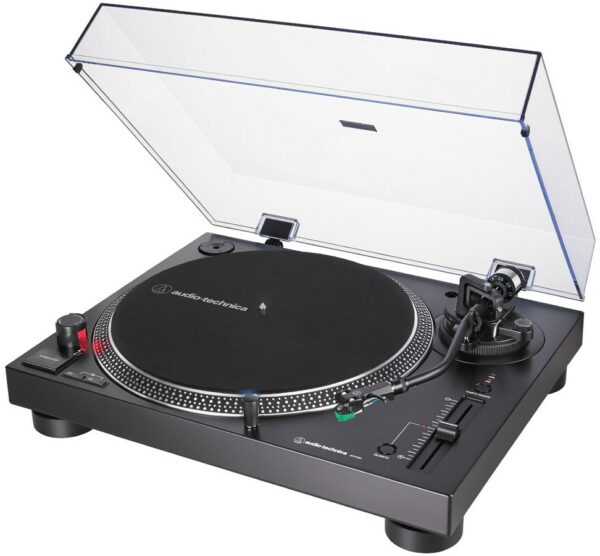 Audio-Technica AT-LP120xUSBBK Plattenspieler mit AT-VM95E Tonabnehmer schwarz