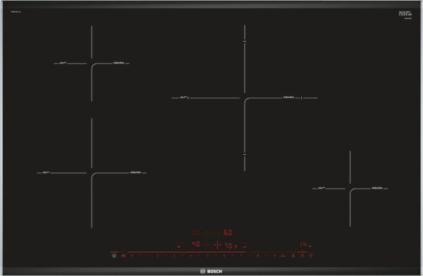Bosch PIE875DC1E Autark-Induktionskochfeld edelstahl/facette