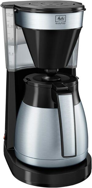 Melitta EasyTop Therm 1023-10 Kaffeeautomat mit Thermokanne schwarz/edelstahl