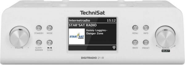 Technisat DigitRadio 21 IR Internetradio weiß