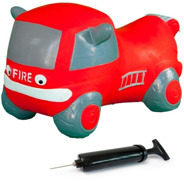 Jamara Hüpfauto Fire truck mit Pumpe