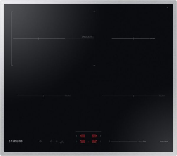 Samsung NZ64B4016HK Autark-Induktionskochfeld edelstahl