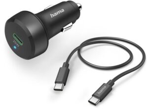 Hama USB-C Kfz-Ladeset (25W) schwarz