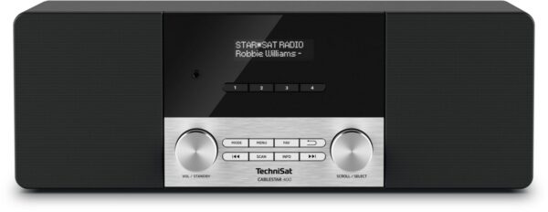 Technisat CableStar 400 Heimradio schwarz