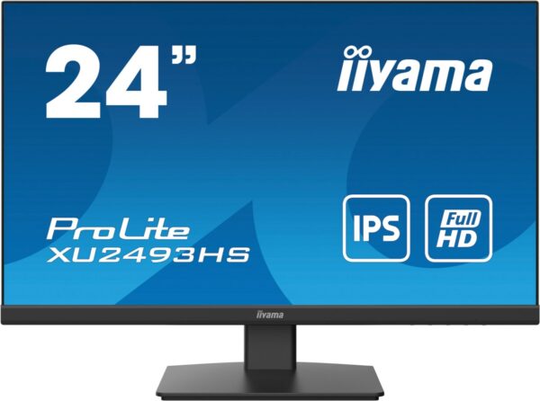 Iiyama ProLite XU2493HS-B4 61 cm (24") TFT-Monitor mit LED-Technik mattschwarz / E