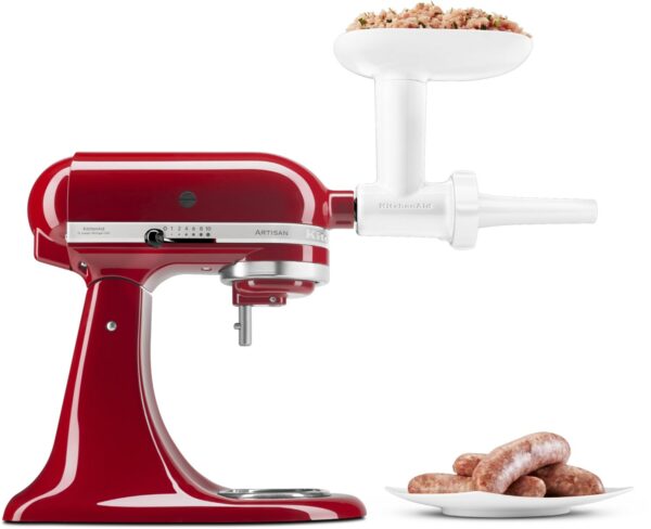 KitchenAid 5KSMSSA Wurstfüllhorn mit 2 Kegeln Küchenmaschinen-Zubehör