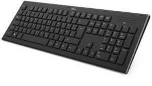 Hama Cortino Kabellose Tastatur schwarz