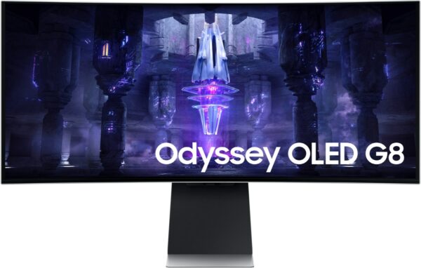 Samsung Odyssey OLED G8 S34BG850SU 86 cm (34") Smart OLED Gaming Monitor silber / G