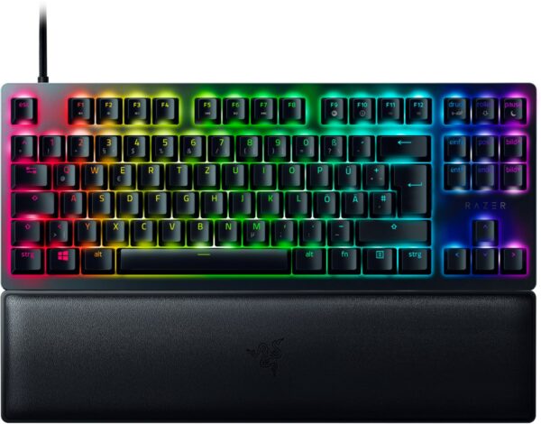 Razer Huntsman V2 Tenkeyless (DE) Clicky Optical Switch (Purple) Gaming Tastatur