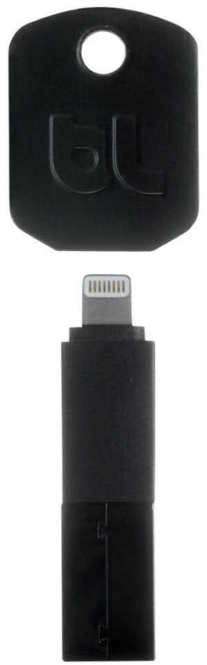 Bluelounge Kii Lightning Adapter schwarz