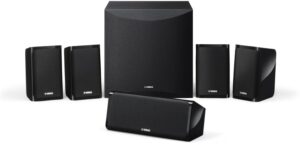 Yamaha NS-P41 5.1 A/V-Lautsprechersystem mit Aktiv-Subwoofer schwarz