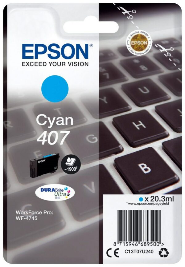 Epson WF-4745 Series Tintenpatrone cyan