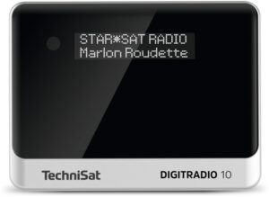 Technisat DigitRadio 10 Heimradio schwarz/silber