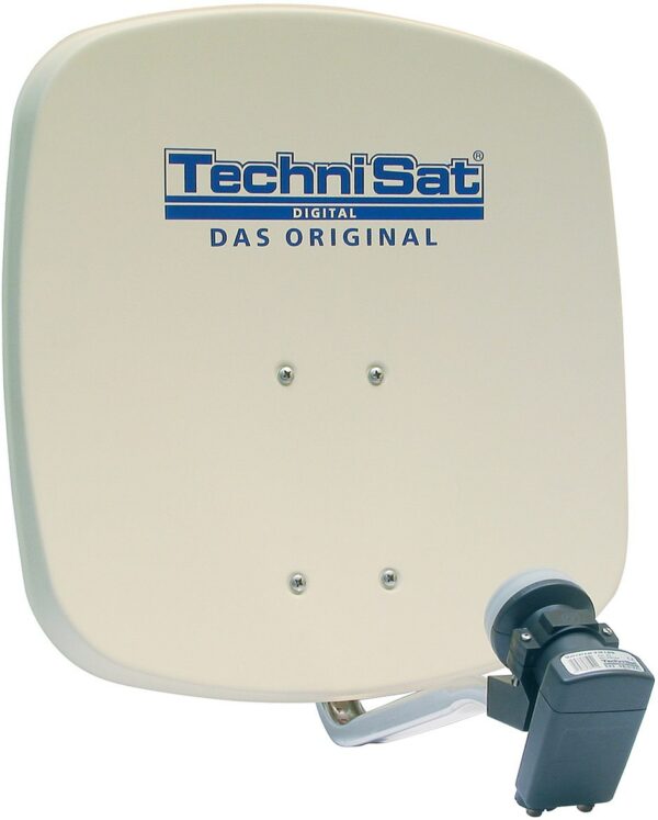 Technisat DigiDish 45 Universal-Twin-LNB Satellitenantenne beige