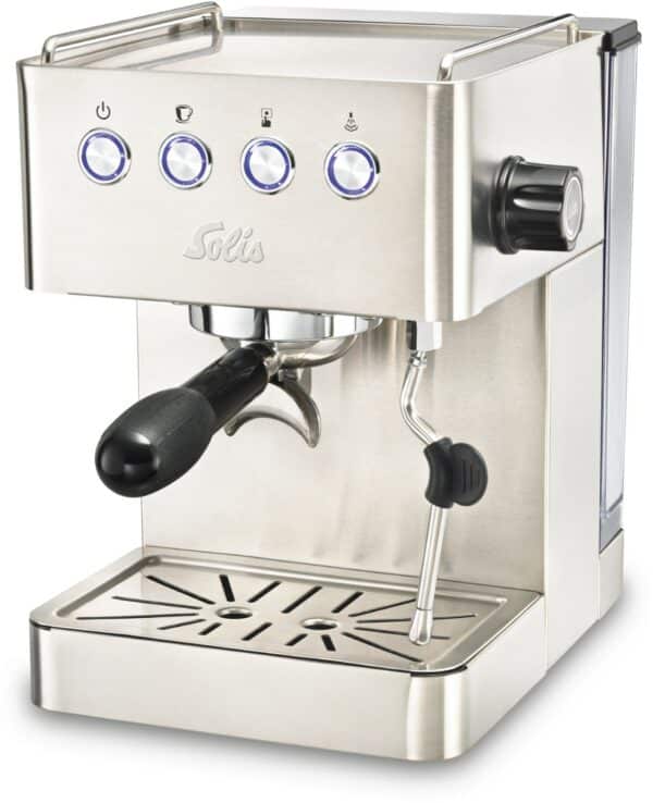 Solis Barista Gran Gusto Typ 1014 Siebträgermaschine edelstahl