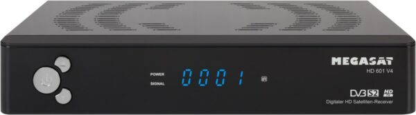 Megasat HD 601 (V4) HDTV Sat-Receiver schwarz