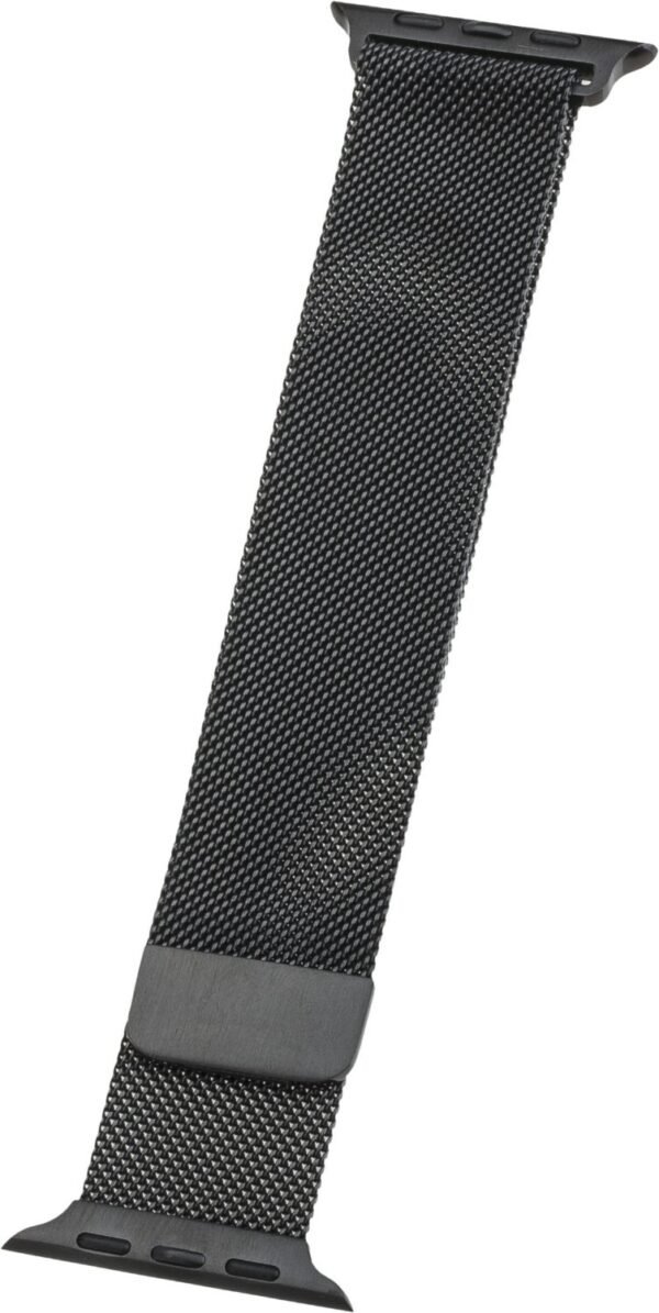 Peter Jäckel Watch Band Milanaise für Apple Watch (44mm/42mm) schwarz