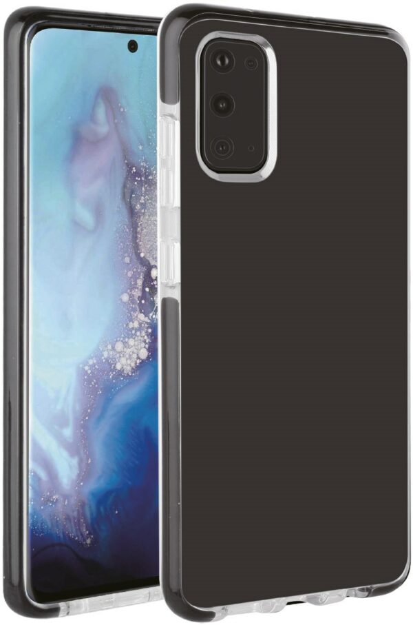 Vivanco RSCVVSGS20T Rock Solid Cover für Galaxy S20 transparent/schwarz