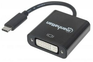 Manhattan USB 3.1 Type-C > DVI Konverter schwarz