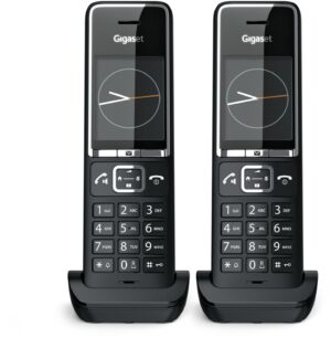 Gigaset Comfort 550HX duo Schnurlos Solo-Handteil schwarz/chrom