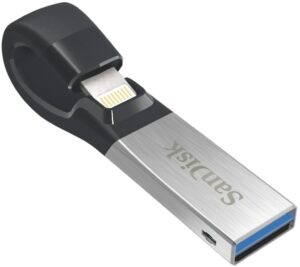 Sandisk iXpand (32GB) Speicherstick schwarz/silber