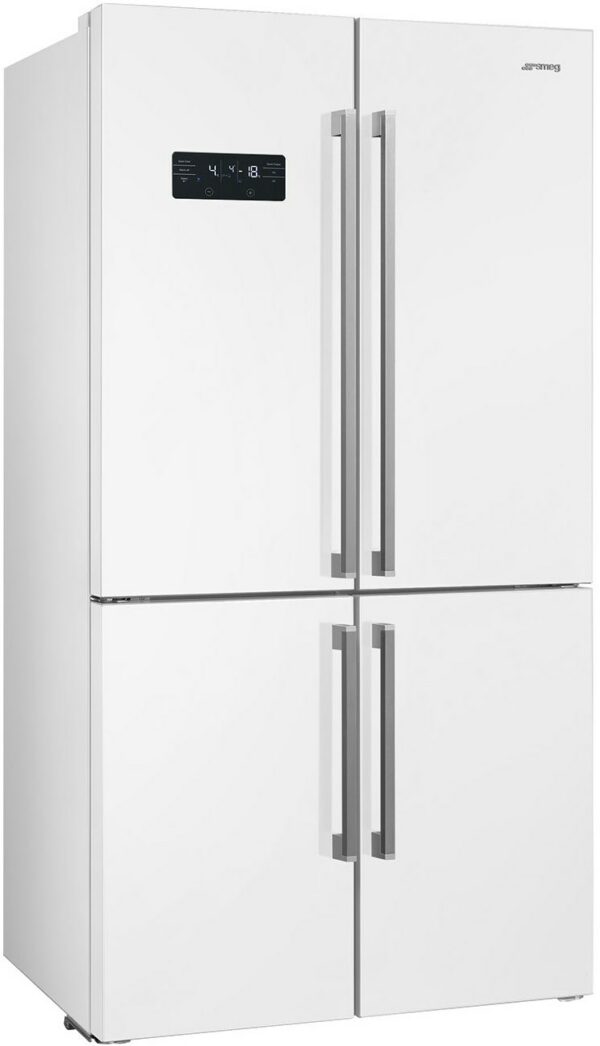 Smeg FQ60BDF French Door Kühl-/Gefrierkombination weiß / F