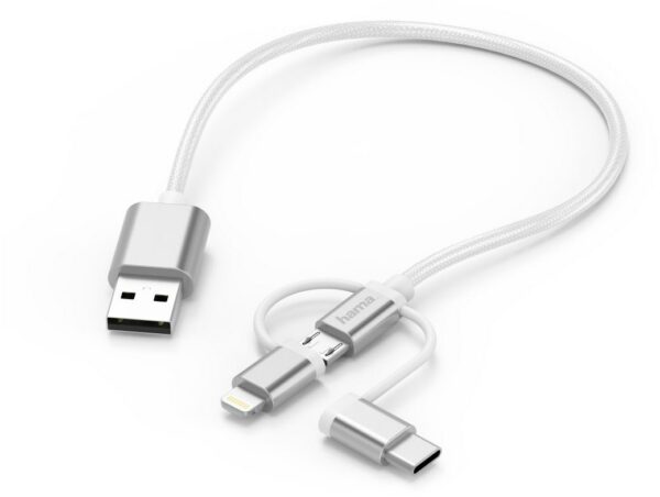 Hama 3in1-Micro-USB-Kabel (0