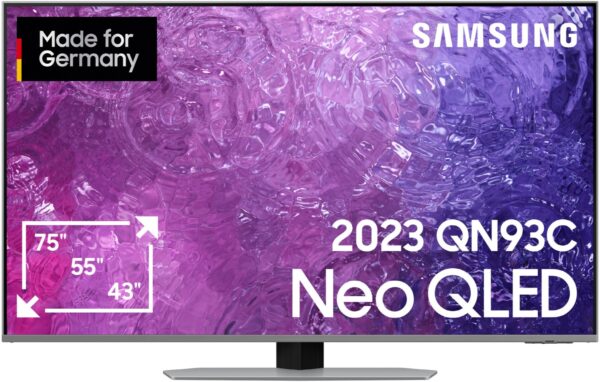 Samsung GQ75QN93CAT 189 cm (75") Neo QLED-TV eclipsesilber / F