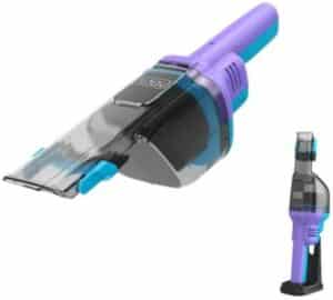 Black & Decker NVD220BP Akku-Handstaubsauger lively lavender/breeze blue