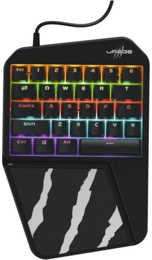 uRage Exodus 410 One-Handed Gaming Tastatur schwarz