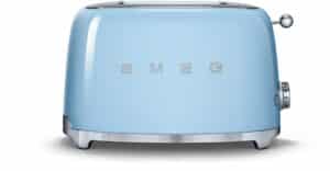 Smeg TSF 01 PBEU Kompakt-Toaster pastellblau