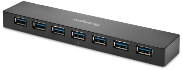 Kensington USB 3.0 7-Port Hub mit Ladefunktion schwarz